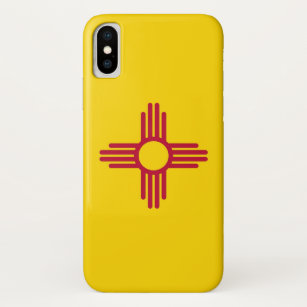 Patriotic Iphone X Fall mit Flag New Mexico iPhone X Hülle