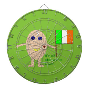 Patriotic Irish Egg Dart Board Dartscheibe