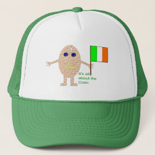 Patriotic Irish Egg Hat Truckerkappe