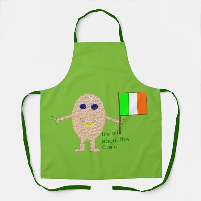 Patriotic Irish Egg Schürze (Vorderseite)