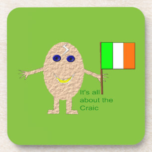 Patriotic Irish Egg Untersetzer