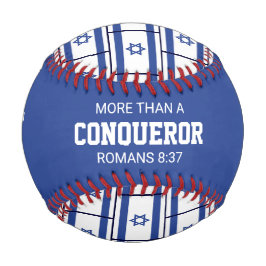 Patriotic ISRAEL Custom Scripting FLAG Baseball