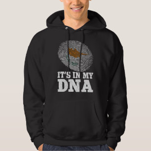 Patriotic ist in meiner DNS Fingerprint Cyprus Fla Hoodie