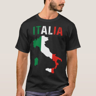 Patriotic Italian Roots Europe Traveller Italien K T-Shirt