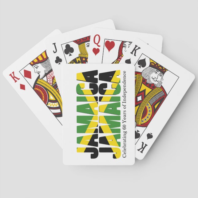 Patriotic JAMAICA JAMAICA Spielkarten (Rückseite)