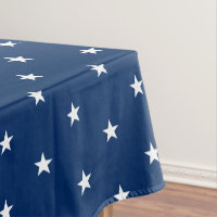 Patriotic July 4th Cloud Tablecloth
