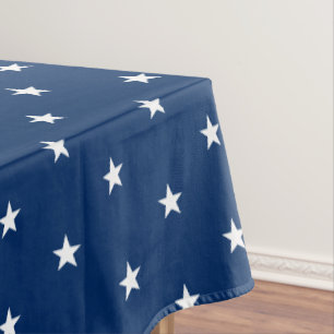 Patriotic July 4th Cloud Tablecloth Tischdecke