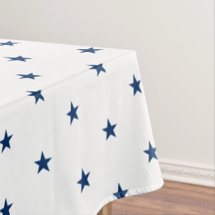 Patriotic July 4th Cloud Tablecloth Tischdecke