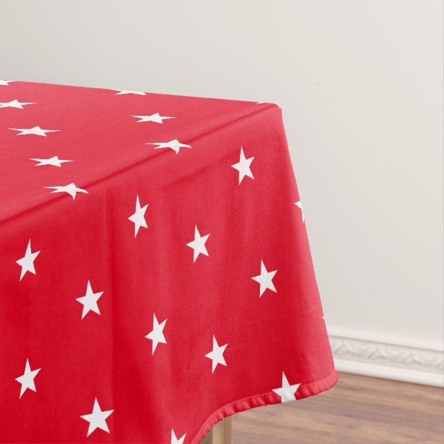 Patriotic July 4th Cloud Tablecloth Tischdecke (Beispiel)