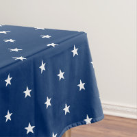 Patriotic July 4th Cloud Tablecloth