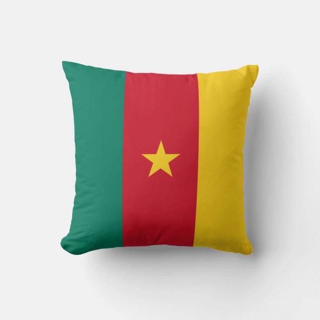 Patriotic Kamerun Flag Kissen (Vorderseite)