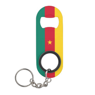 Patriotic Kamerun Flag Mini Flaschenöffner