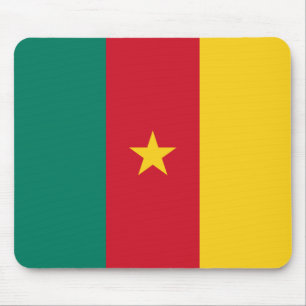 Patriotic Kamerun Flag Mousepad