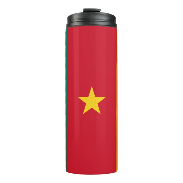 Patriotic Kamerun Flag Thermosbecher (Vorderseite)