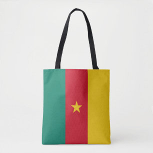 Patriotic Kamerun Flag Tote Bag Tasche