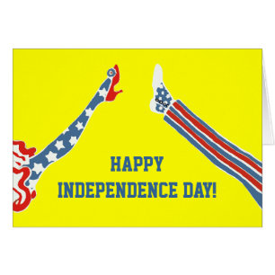 Patriotic Legs ~ Carte