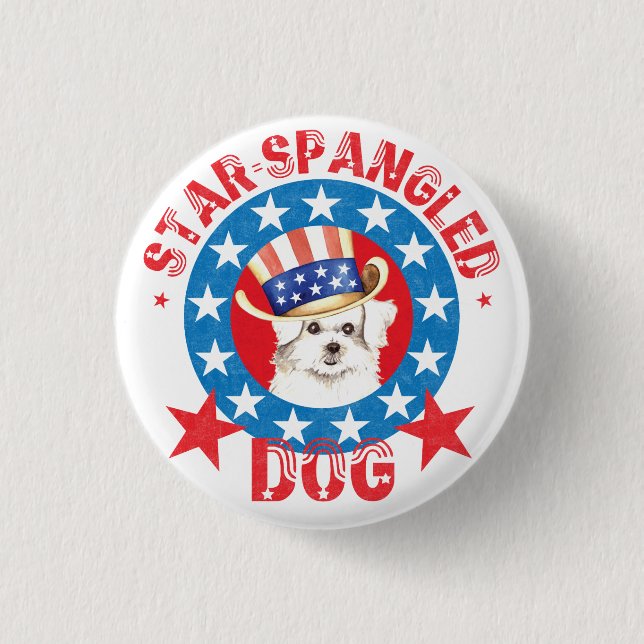 Patriotic Maltese Button (Vorderseite)