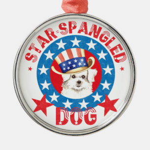 Patriotic Maltese Ornament Aus Metall