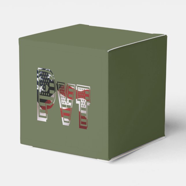 Patriotic Military Einzigartig Phantastisch Geschenkschachtel (Rückseite)