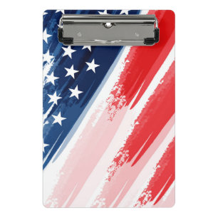 Patriotic Mini Clipboard Klemmbrett