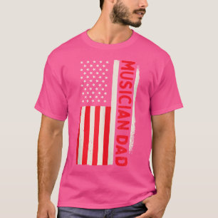 Patriotic Music Singer Karaoke Opera Musiker Vater T-Shirt