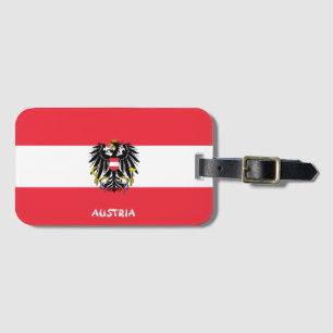 Patriotic national flag gepäckanhänger