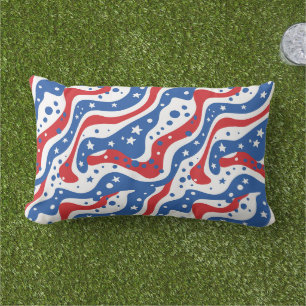 Patriotic Outdoor Pillow Kissen Für Draußen
