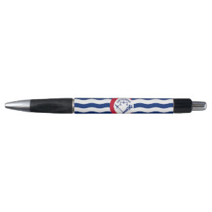 Patriotic Pen mit der Flagge von Cincinnati, USA Kugelschreiber