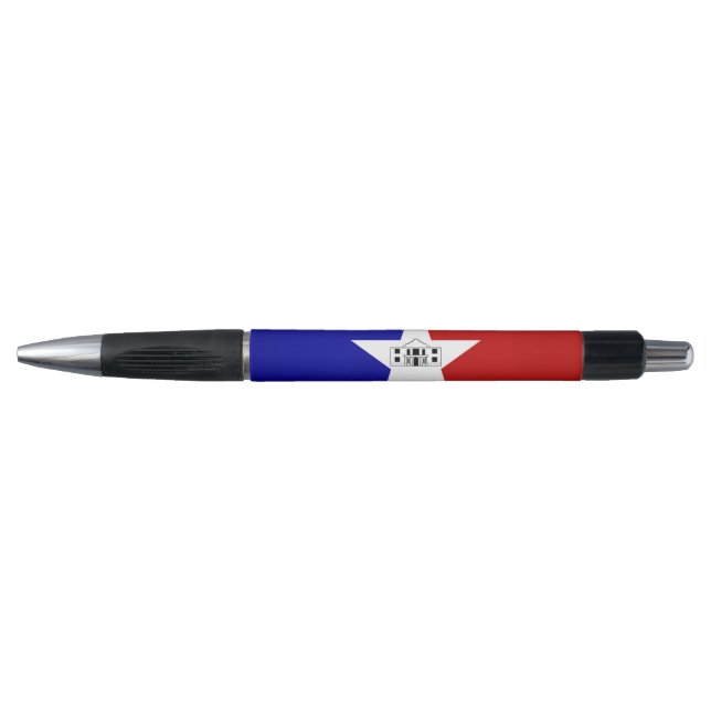 Patriotic Pen mit der Flagge von San Antonio, USA Kugelschreiber (Vorderseite)