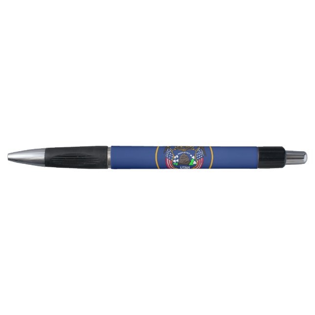 Patriotic Pen mit der Flagge von Utah Staat, USA Kugelschreiber (Vorderseite)