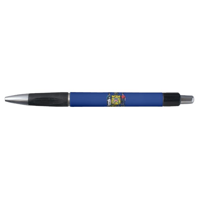 Patriotic Pen mit der Flagge von Wisconsin Staat,  Kugelschreiber (Vorderseite)