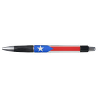 Patriotic Pen mit Flagge von Puerto Rico, USA