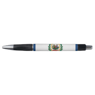 Patriotic Pen mit West Virginia State flagge, USA Kugelschreiber