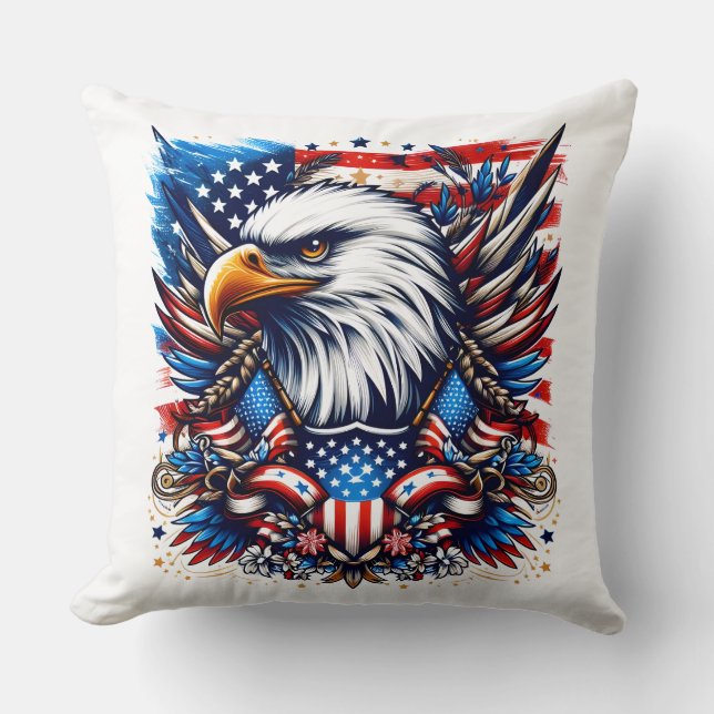 Patriotic Pillow Kissen (Vorderseite)