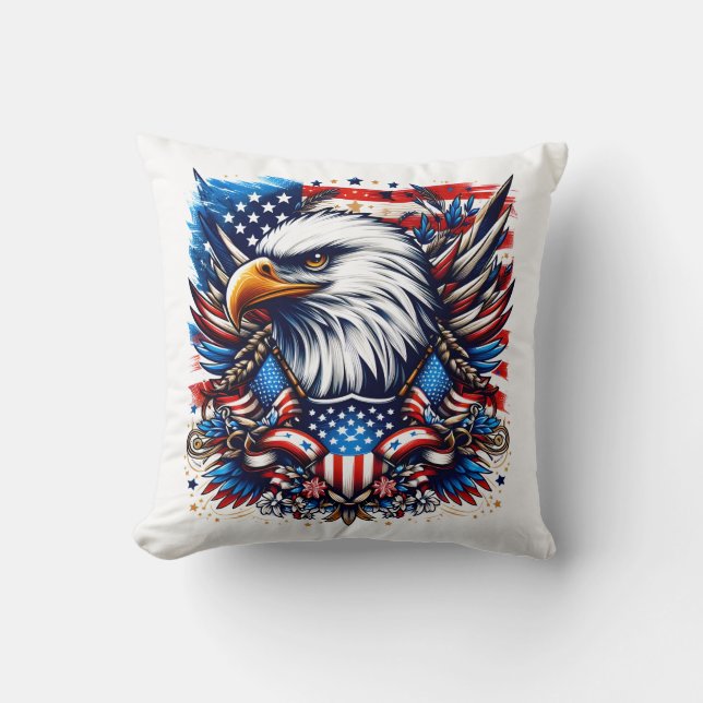 Patriotic Pillow Kissen (Vorderseite)