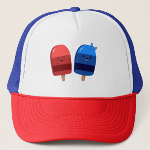 Patriotic Popsicle Pals Truckerkappe