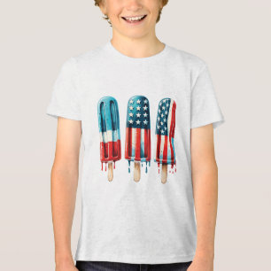 Patriotic Popsicles T - Shirt