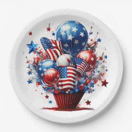 Patriotic Pride Pappteller