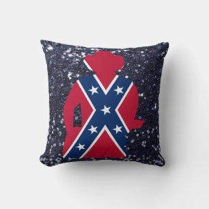 Patriotic Red White & Blue Gitarrist Kissen