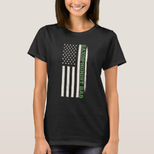 Patriotic Saxophone Player Jazz Music Saxophonist T-Shirt