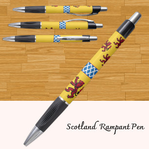 Patriotic Scotland Pen, Rampant Lion, schottische Kugelschreiber