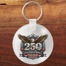 Patriotic Silver Semiquincentennial Emblem