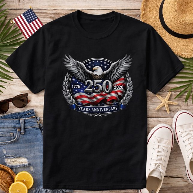 Patriotic Silver Wings of Freedom T-Shirt (Von Creator hochgeladen)