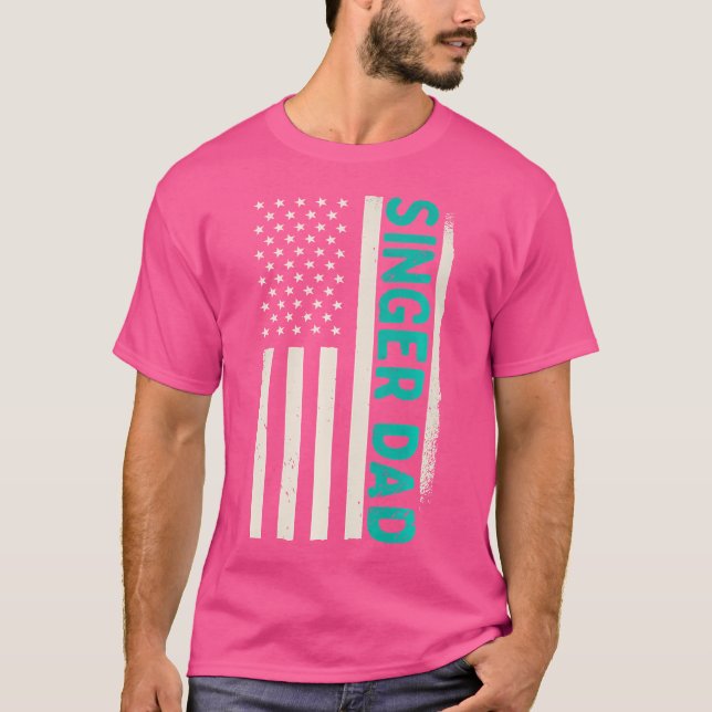 Patriotic Singing Musician Opera Karaoke Singer Da T-Shirt (Vorderseite)