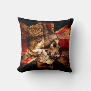 Patriotic Skull Kissen