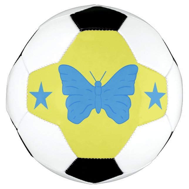 Patriotic Soccer Ball with Flag of Bady Bassit (Vorderseite)
