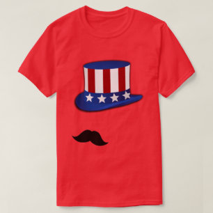 Patriotic Stache T-Shirt