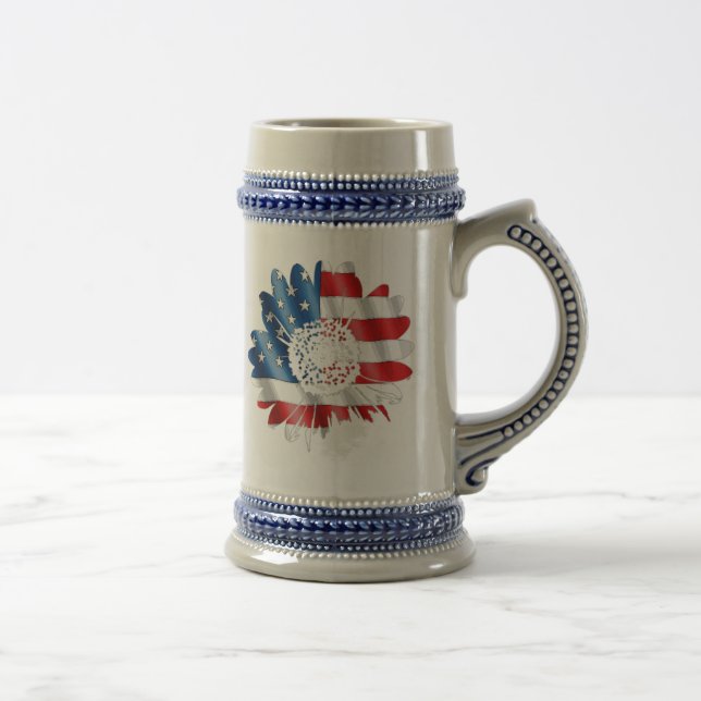 Patriotic Stein Bierglas (Rechts)