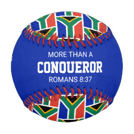 Patriotic SÜDAFRICA Custom Scripting FLAG Baseball