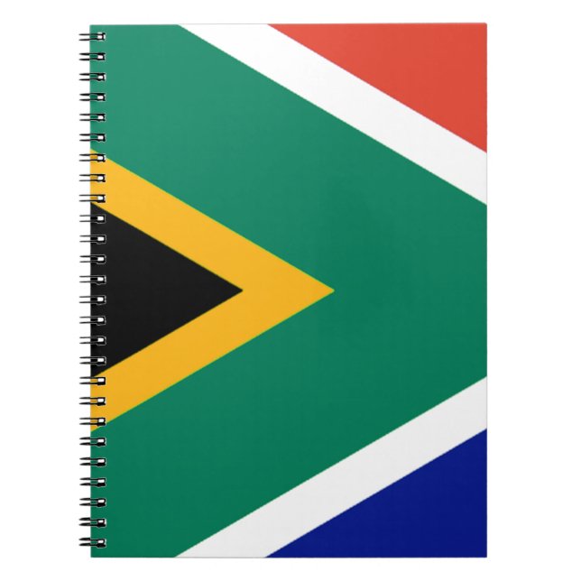 Patriotic Südafrika flagge Bokke Notizblock (Vorderseite)